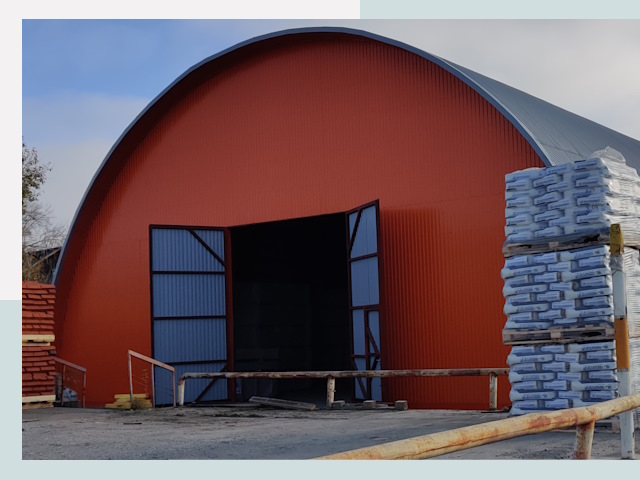 Полукруглые ангары по цене от 616 руб. в Грозный