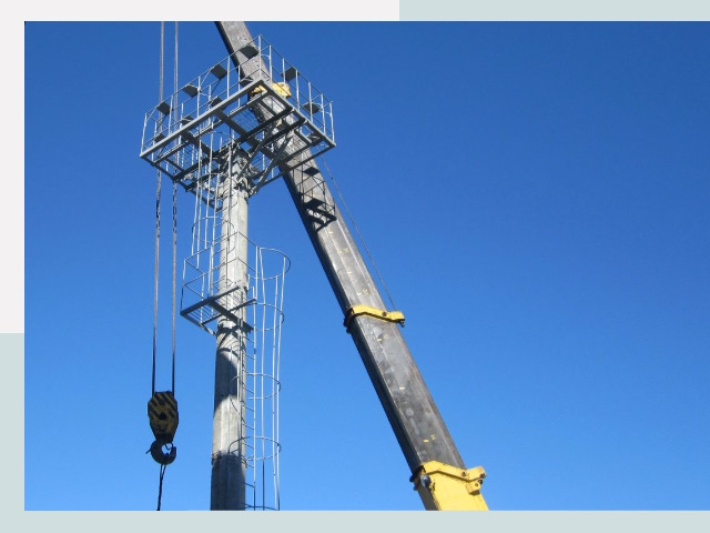 Монтаж осветительных мачт в Грозный от 616 руб.