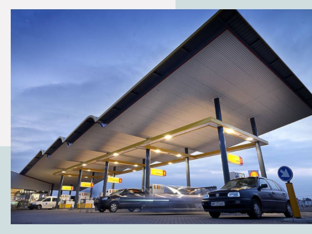 Навесы для АЗС в Грозный от 616 руб. - Защита и комфорт