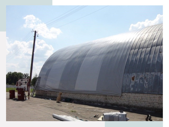 Ремонт ангаров в грозном