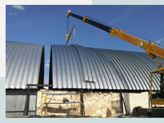 Реконструкция ангаров в грозном от 616 руб.